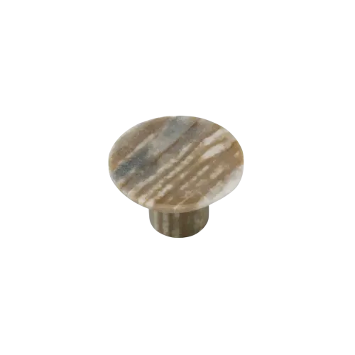 Cabinet knob CUP Striped marble